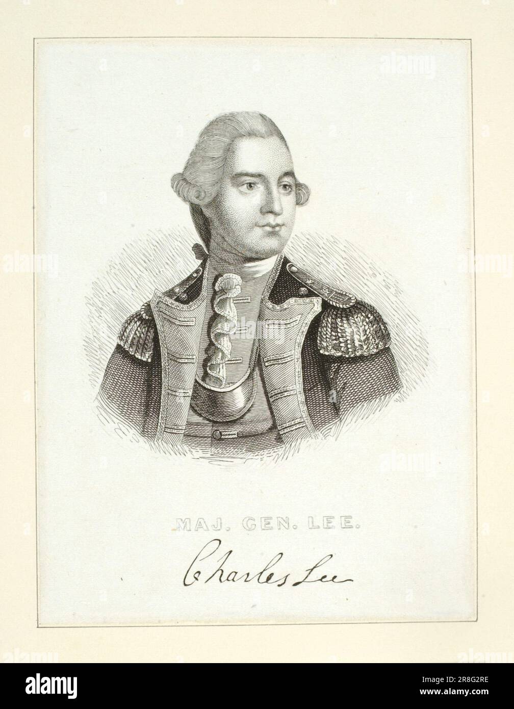 Major general charles lee Banque de photographies et d’images à haute