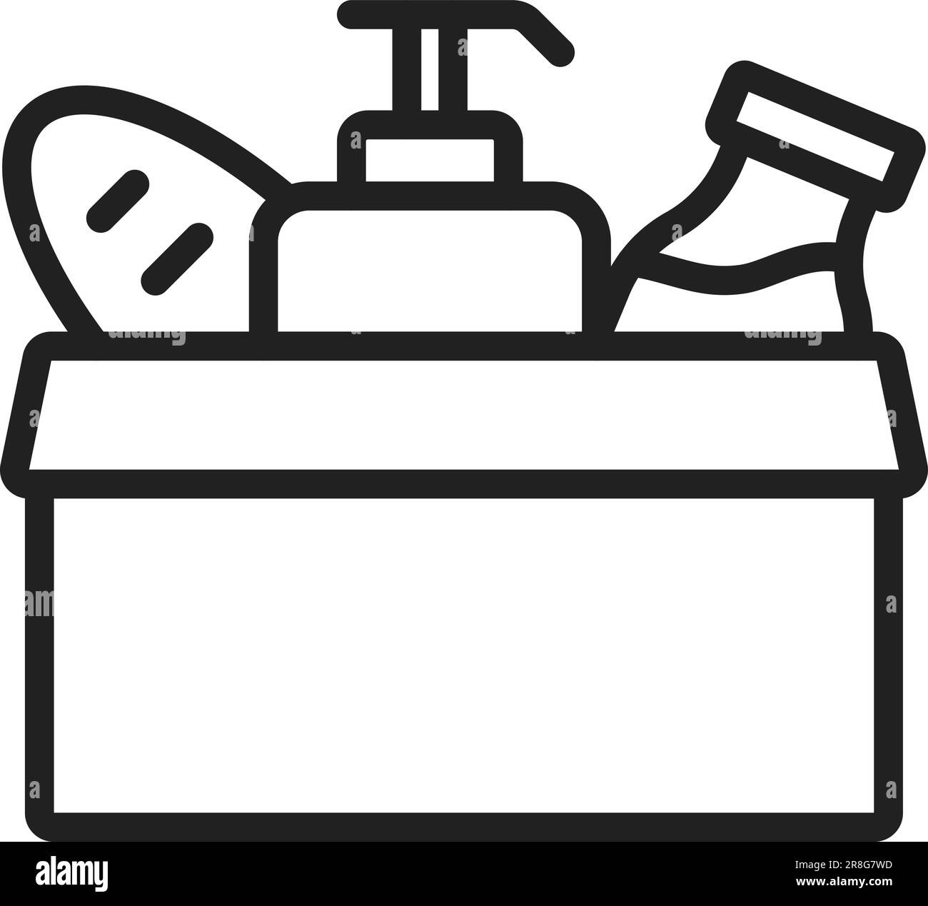 Icône produits image. Illustration de Vecteur