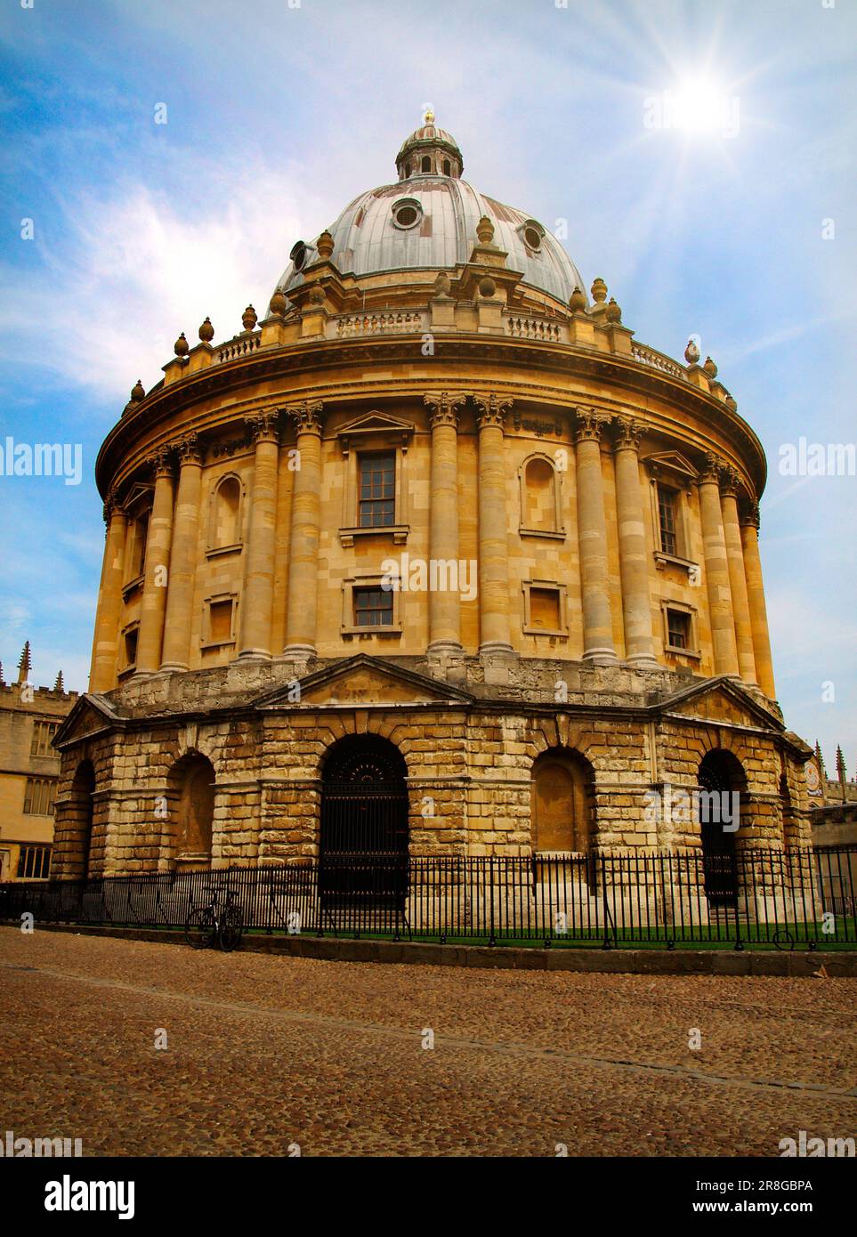 La caméra Dr John Radclffe, construite en 1737-1749 dans le cadre de l'université d'Oxford et de la bibliothèque scientifique Bodleian, conçue par James Giibbs dans le système palladien Banque D'Images
