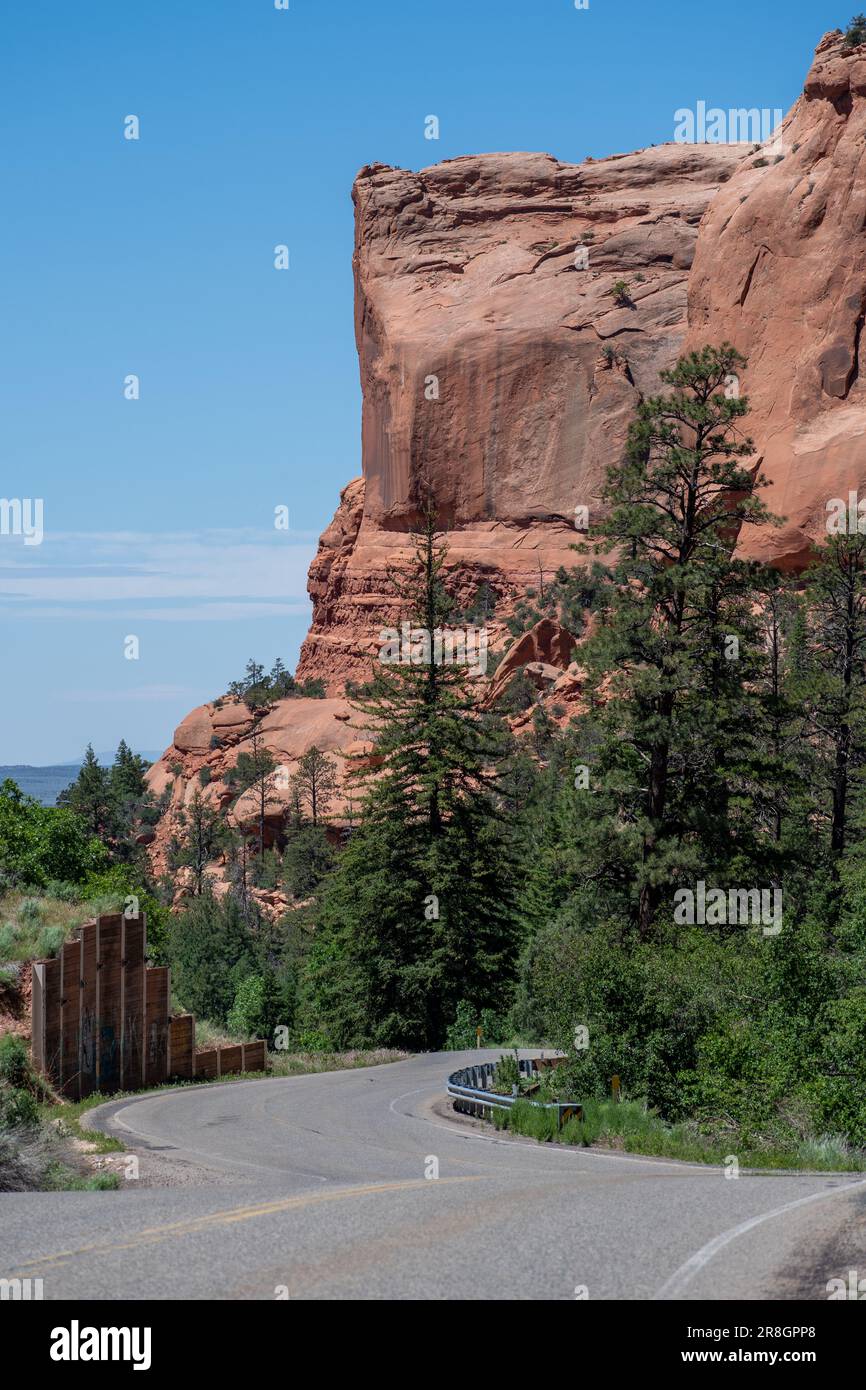 Buffalo Pass, nation Navajo Banque D'Images