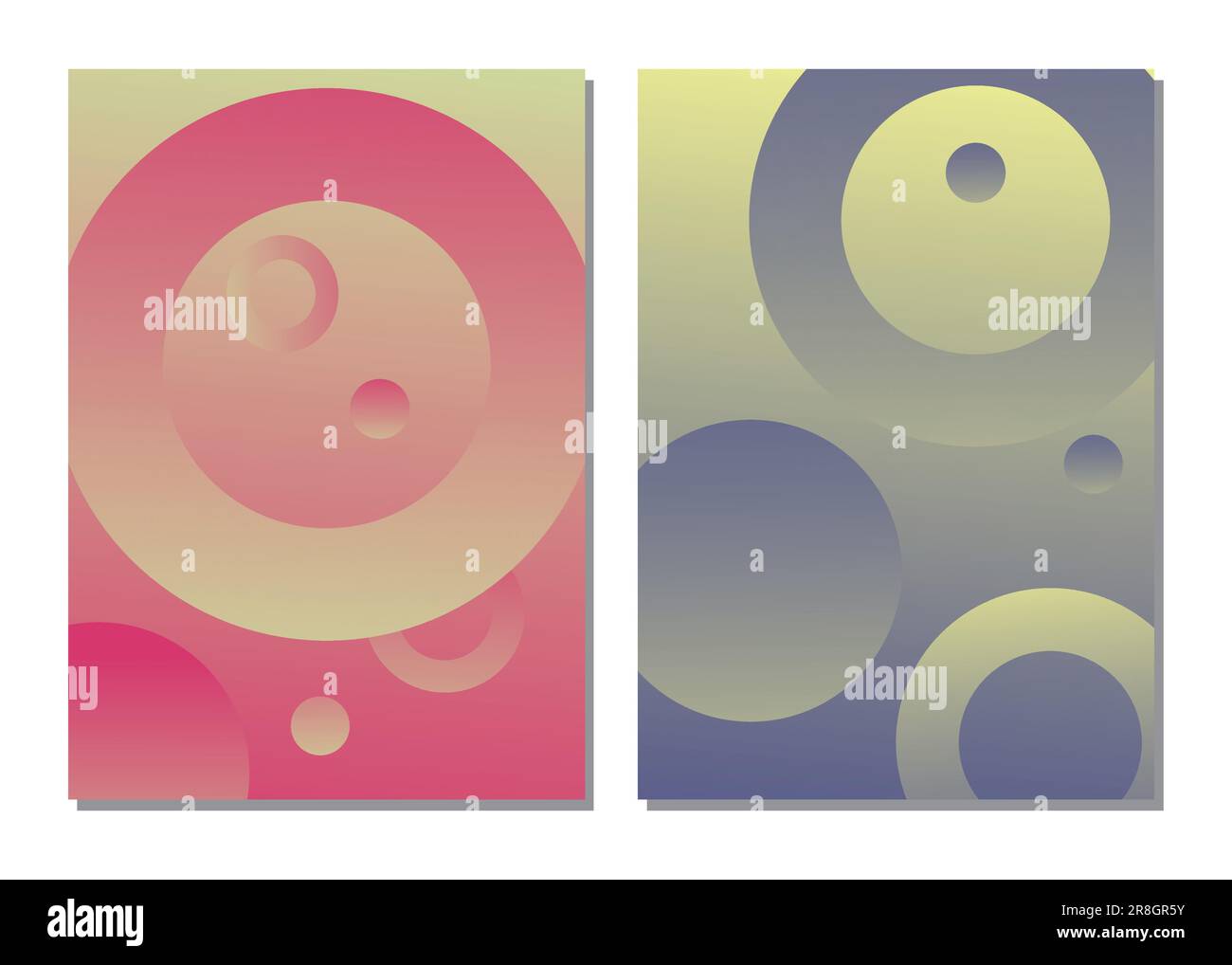 Illustration de l'affiche en gras Memphis. Fond dégradé de formes géométriques. Illustration de Vecteur