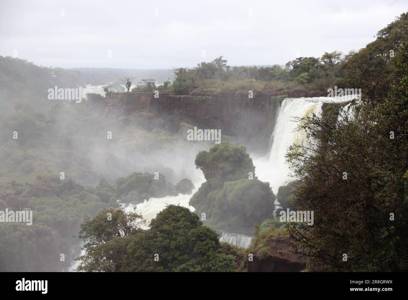 Chutes d'Iguazu - Puerto Iguazu Banque D'Images