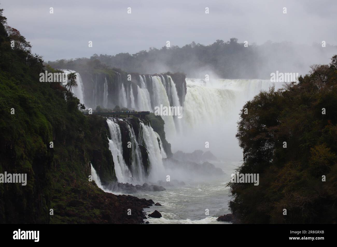 Chutes d'Iguazu - Puerto Iguazu Banque D'Images