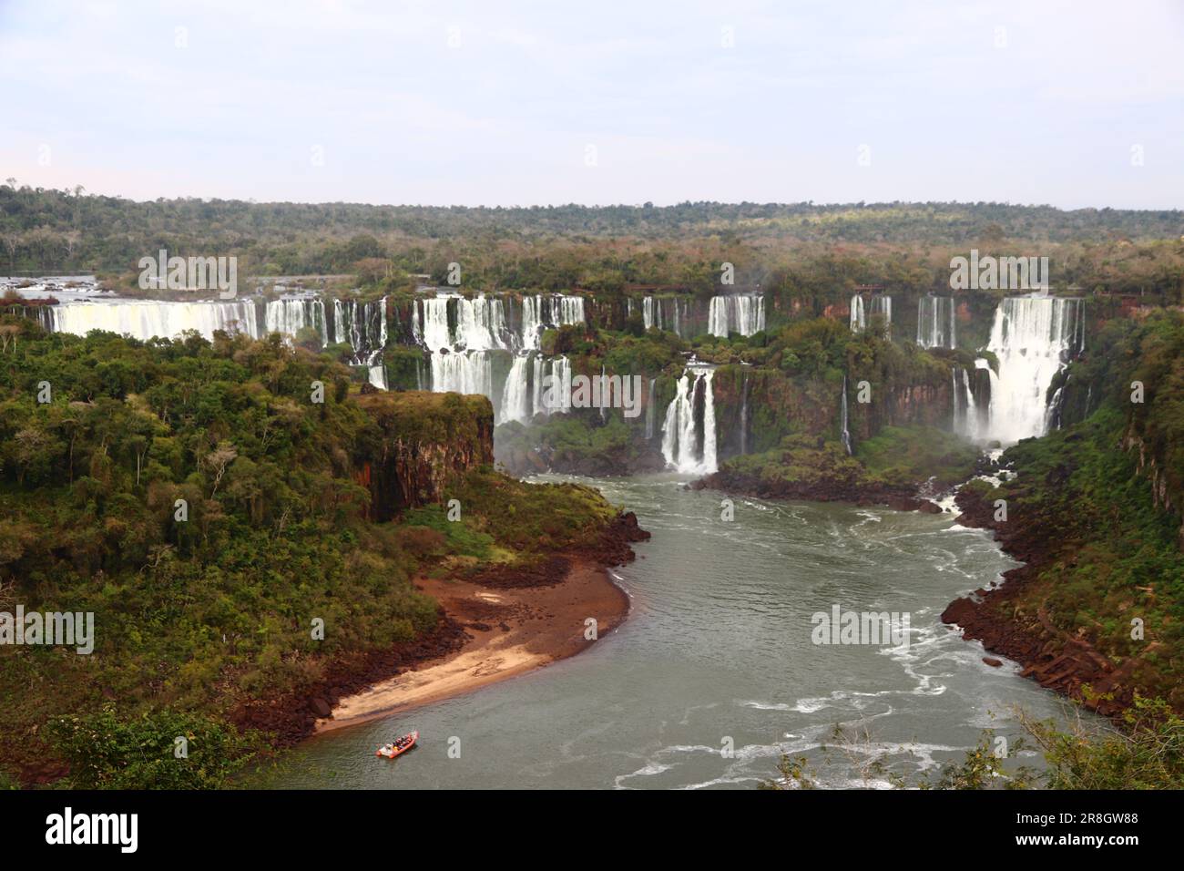 Chutes d'Iguazu - Puerto Iguazu Banque D'Images