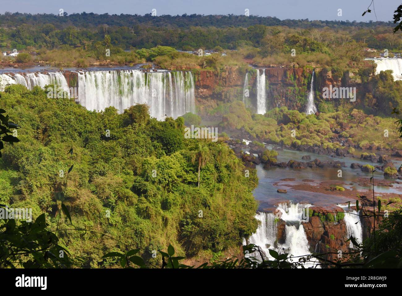 Chutes d'Iguazu - Puerto Iguazu Banque D'Images