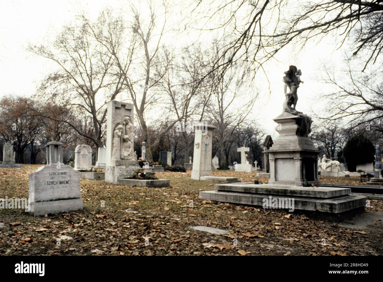 Cimetière monumental. Budapest. Hongrie Banque D'Images