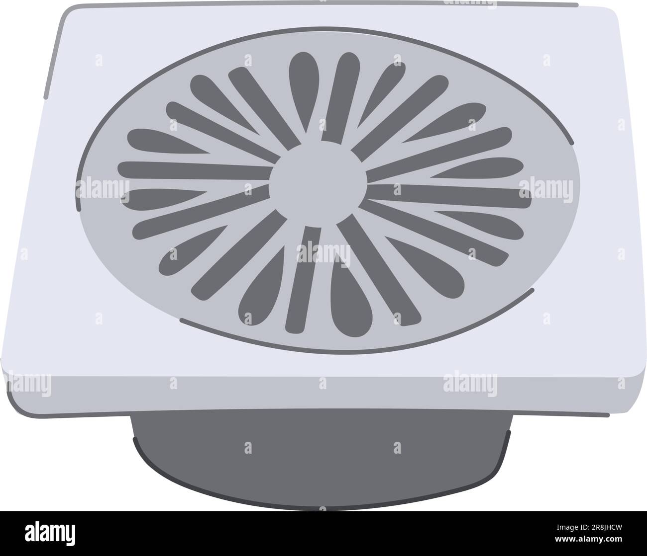 illustration vectorielle de la grille de drainage d'égout Illustration de Vecteur