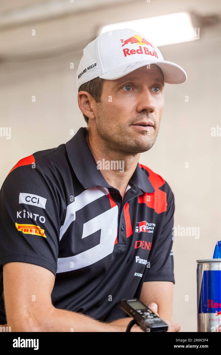 NAIVASHA, KENYA - JUNE 20: OGIER Sébastien (FRA), TOYOTA GR Yaris Rally1 Hybrid, portrait during the Safari Rally Kenya 2023, 7th round of the 2023 WRC World Rally Car Championship, on June 20, 2023 in Naivasha, Nakuru County, Kenya. (Photo Nikos Katikis/DPPI/Icon Sportswire)****NO AGENTS---NORTH AND SOUTH AMERICA SALES ONLY****NO AGENTS---NORTH AND SOUTH AMERICA SALES ONLY**** (Icon Sportswire via AP Images) Banque D'Images