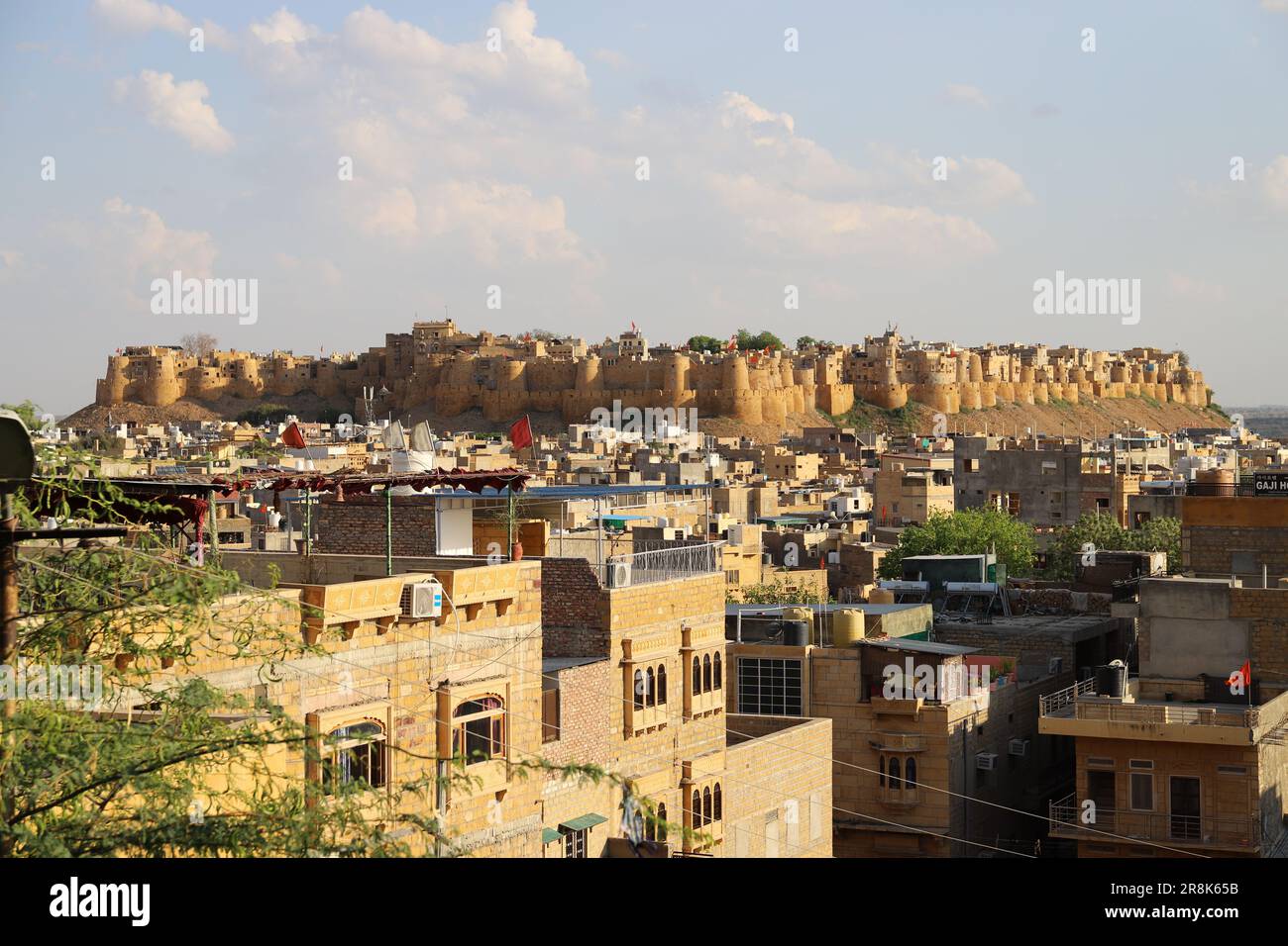 Jaisalmer - la ville dorée de l'Inde Banque D'Images