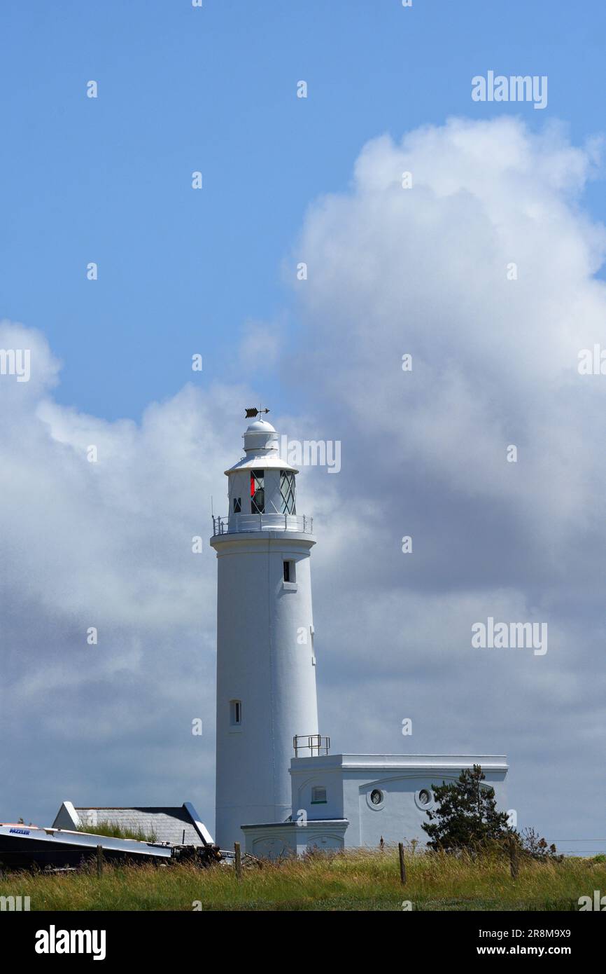 Hurst Point Lighthouse Banque D'Images