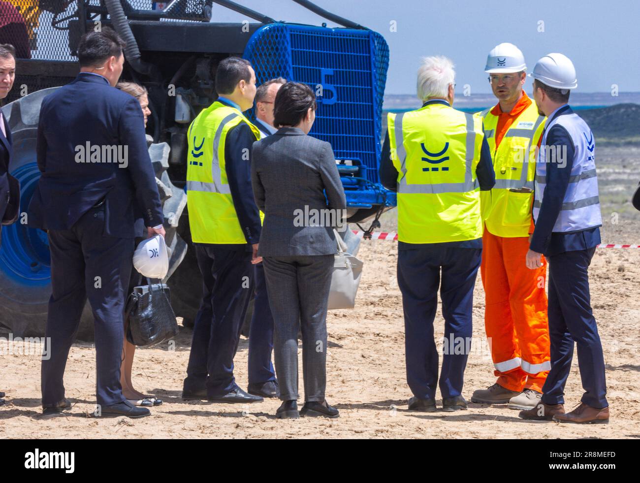 Aktau, Kazakhstan. 21st juin 2023. Le président allemand FrankWalter