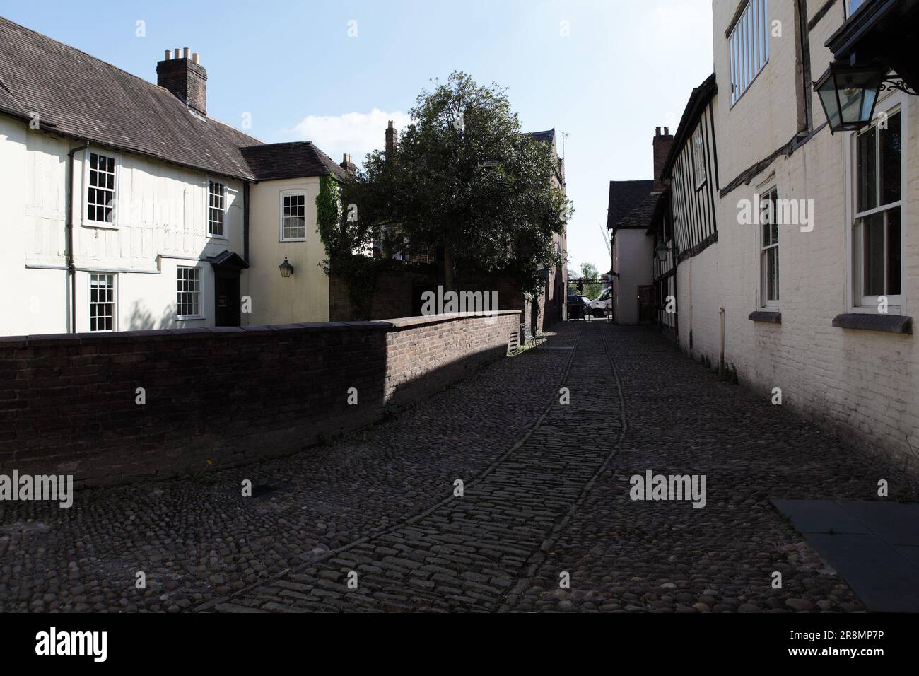 Le Commandery, situé à Worcester et historiquement lié à la guerre civile anglaise et à la bataille de Worcester. Banque D'Images