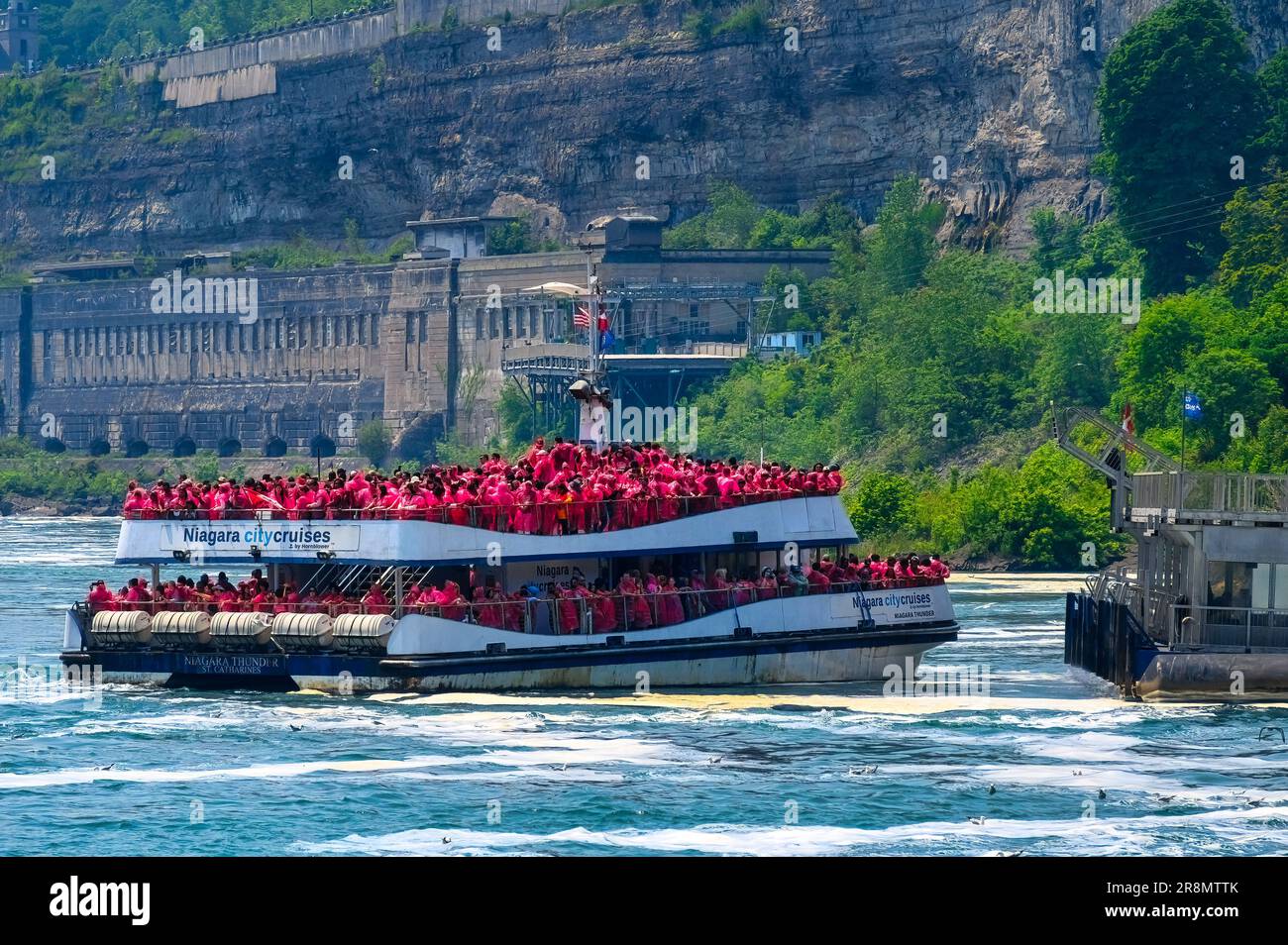 Niagara Falls de l'Ontario, Canada Banque D'Images