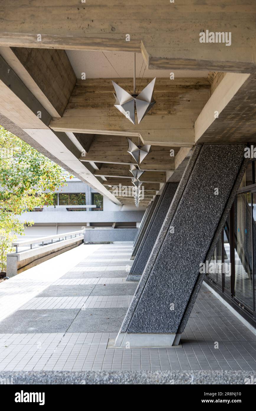 Centre de conférence international de Kyoto, Japon, conçu par Sachio Otani Banque D'Images