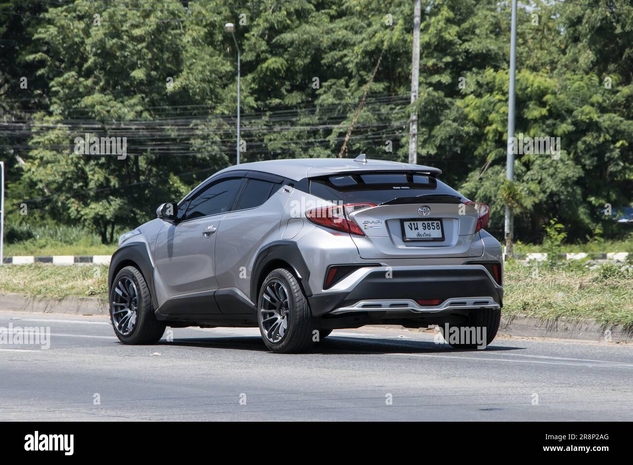Chiangmai, Thaïlande - 31 mai 2023: Nouvelle voiture hybride de vus ...