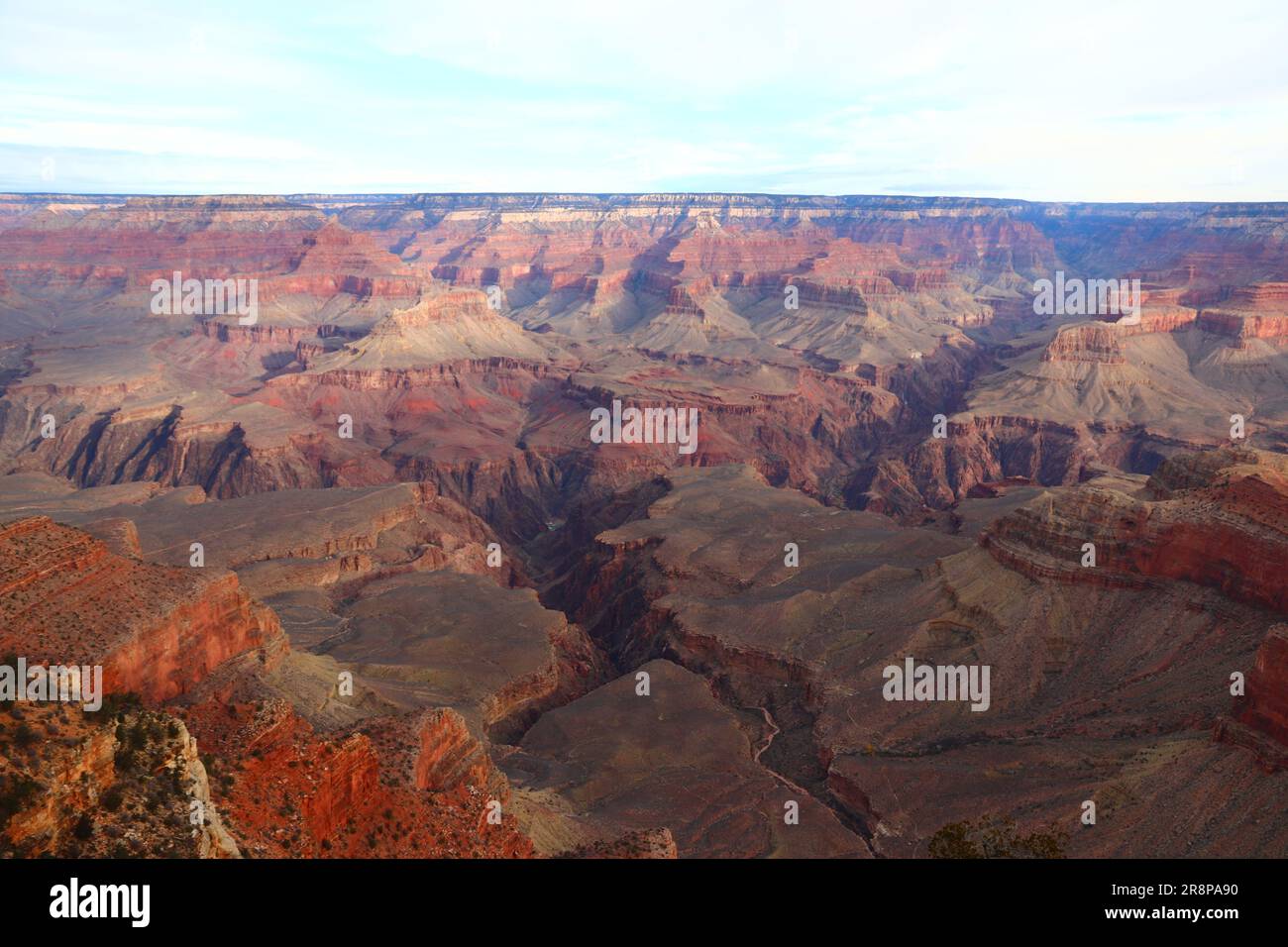 Grand Canyon et Vallée de la mort - États-Unis Banque D'Images