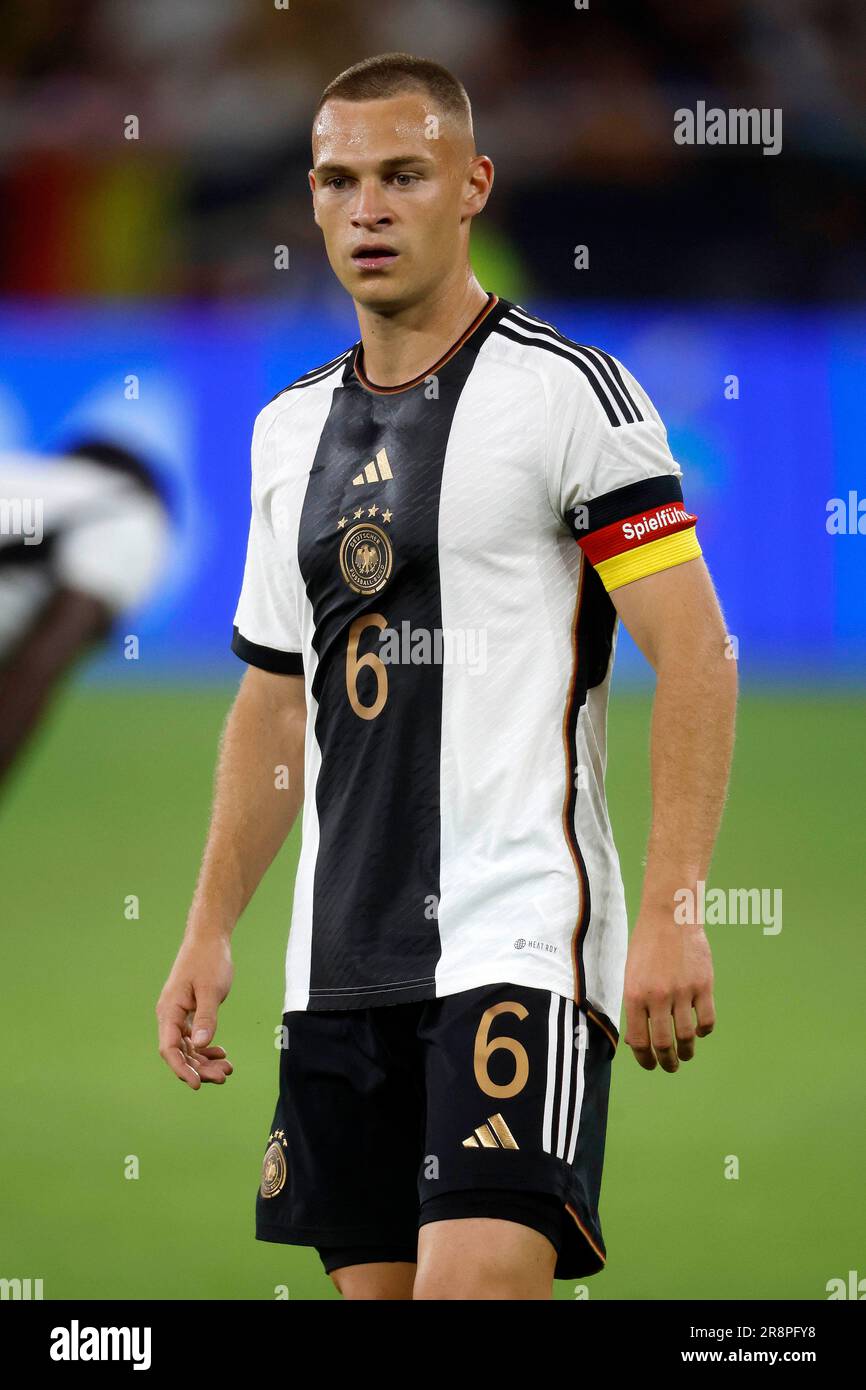 Gelsenkirchen, Fussball, Männer Länderspiel, friendly Match Deutschland - Kolumbien 0:2 20.06.2023 Joshua KIMMICH (GER) Foto: Norbert Schmidt, Düsseldorf Banque D'Images