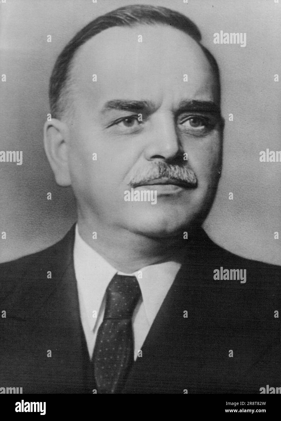 Les politiciens soviétiques : Nikolai Michailivich Shvernik. Un candidat au Présidium du Comité central de l'URSS 16 mars 1955. (Photo par Camera Press). Banque D'Images