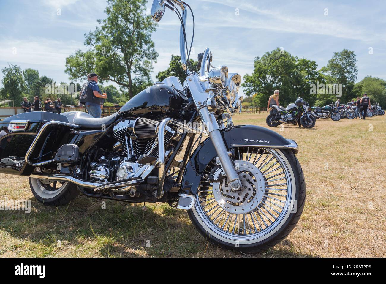 Harley davidson bikers Banque de photographies et d’images à haute ...