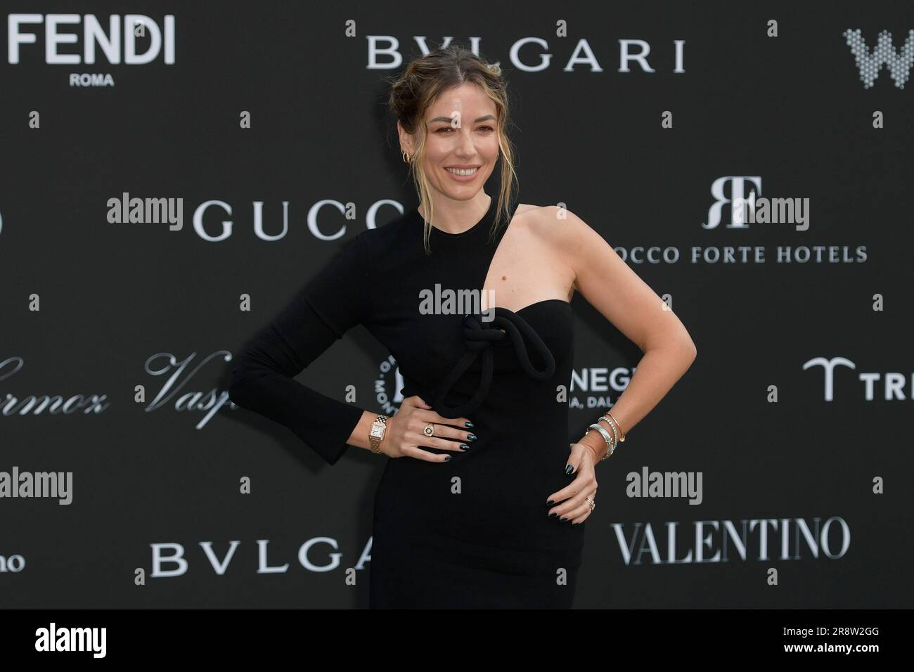 Rome, Italie. 22nd juin 2023. Sarah Felberbaum participe au dîner de la Charité Anlaids à terme di Diocleziano. (Photo de Mario Cartelli/SOPA Images/Sipa USA) crédit: SIPA USA/Alay Live News Banque D'Images