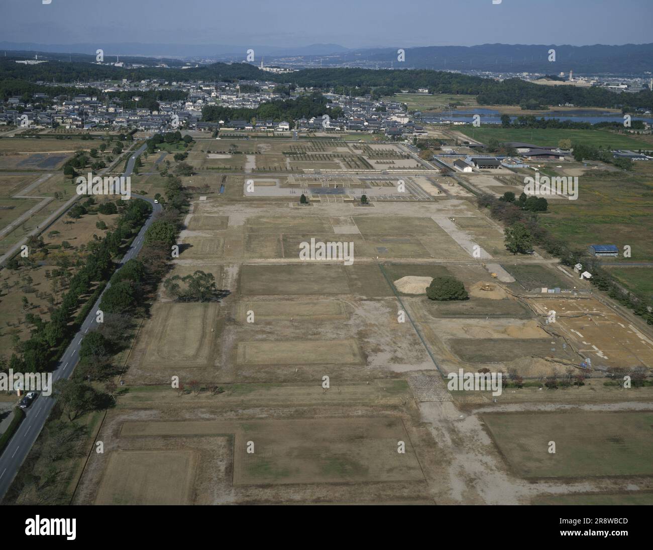 Site du palais Nara Banque D'Images