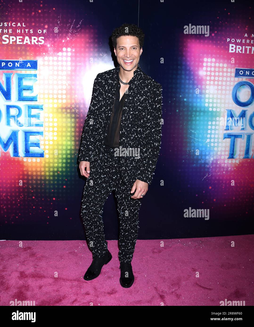 22 juin 2023, New York, New York, Etats-Unis: Justin Guarini assiste à la soirée d'ouverture de Broadway "une fois de plus" au Marquis Theatre de New York. (Credit image: © photo image Press via ZUMA Press Wire) USAGE ÉDITORIAL SEULEMENT! Non destiné À un usage commercial ! Banque D'Images