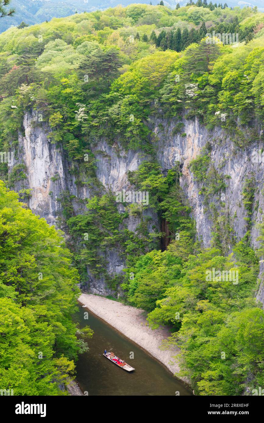 Gorge de Geibikeikyo Banque D'Images
