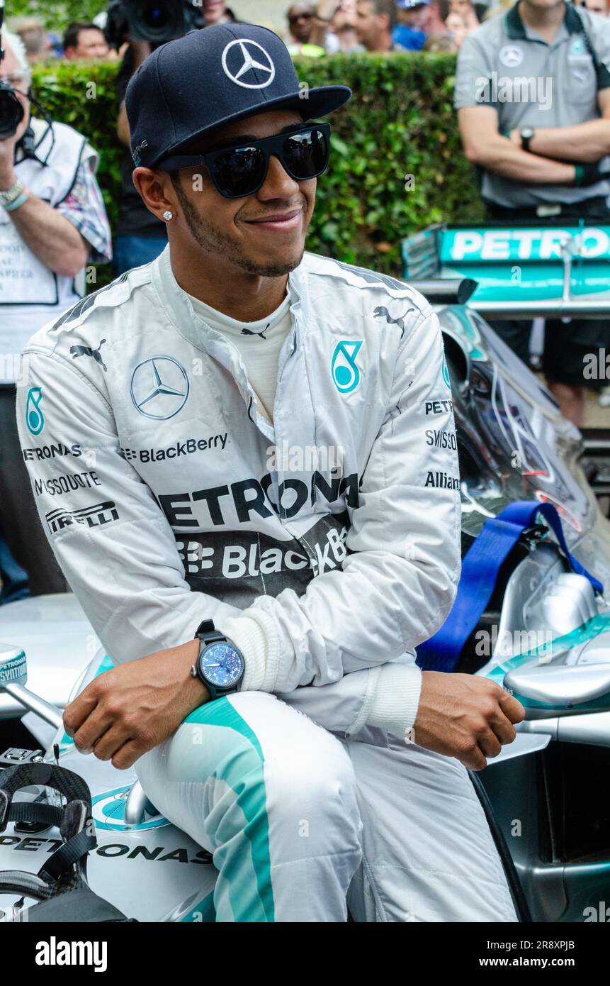 Casquette Plate Lewis Hamilton Mercedes F1 Team - Bleu - Taille Unique - Occasion