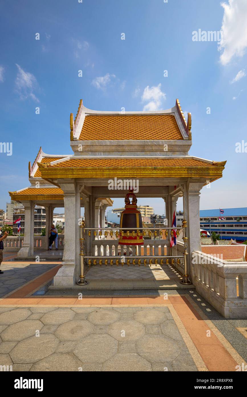 Bangkok Thaïlande 24 mai 2023. Images de Wat Traimit, le temple célèbre pour la statue de Bouddha doré. Banque D'Images