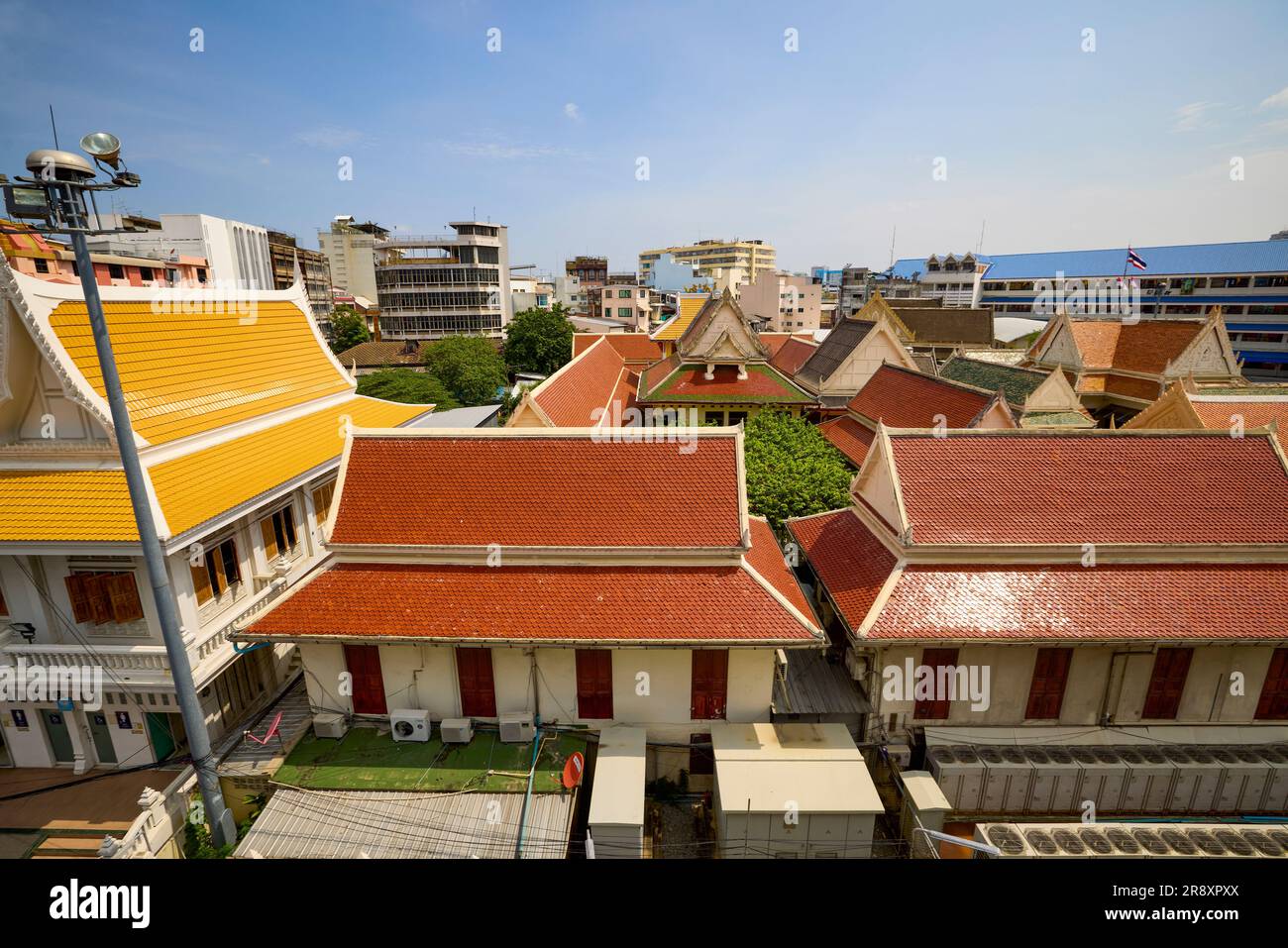 Bangkok Thaïlande 24 mai 2023. Images de Wat Traimit, le temple célèbre pour la statue de Bouddha doré. Banque D'Images