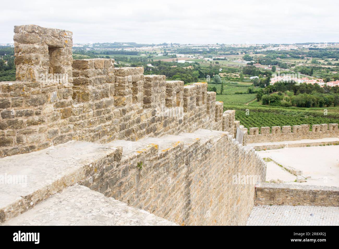 Castelo de Óbidos Portugal junho 2023 Banque D'Images