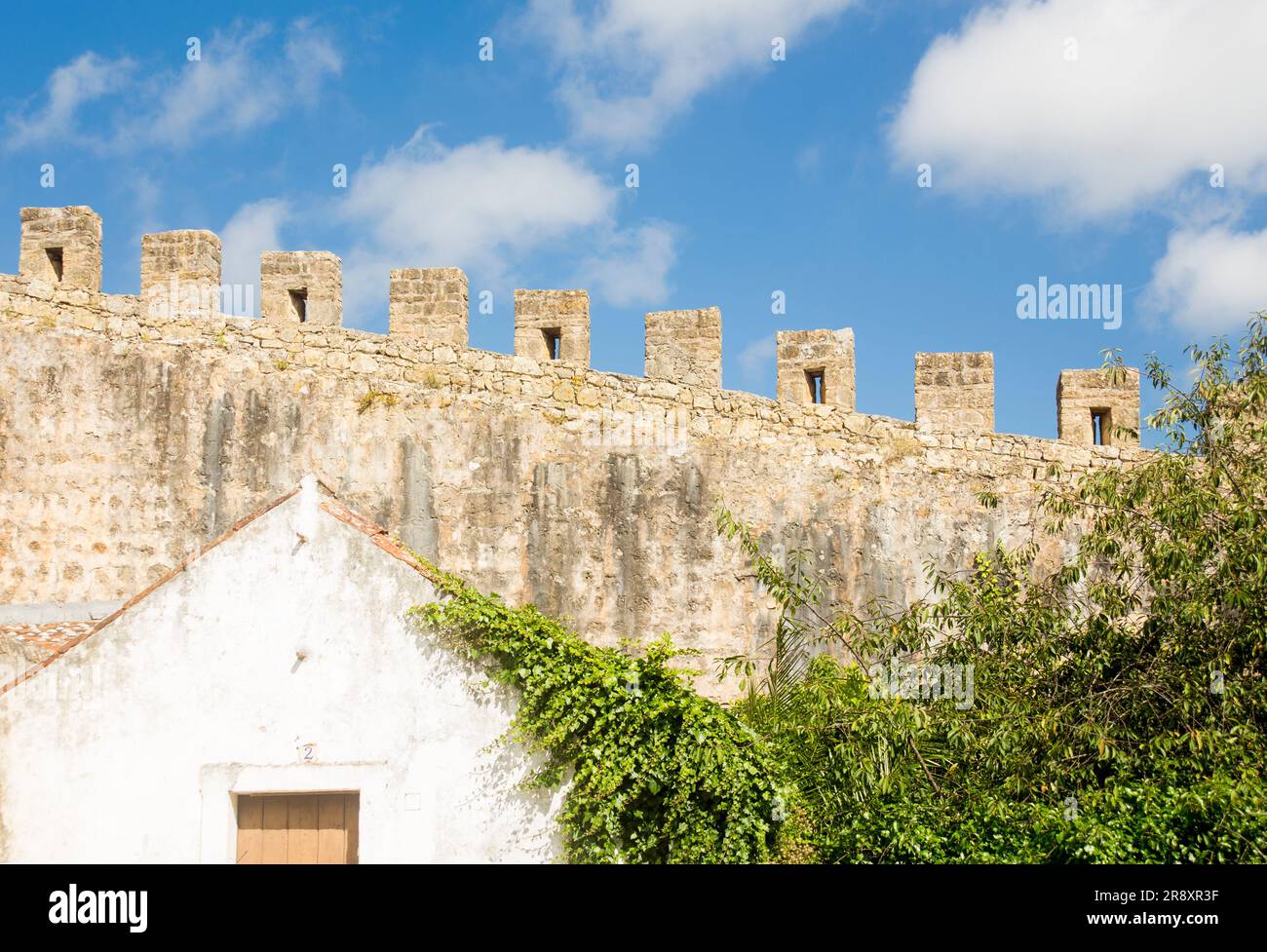 Castelo de Óbidos Portugal junho 2023 Banque D'Images