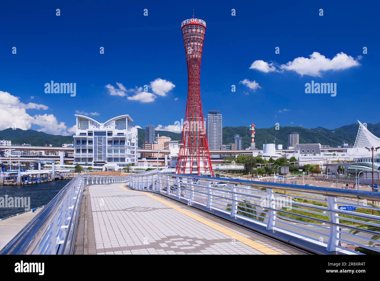 Kobe port Tower Banque D'Images