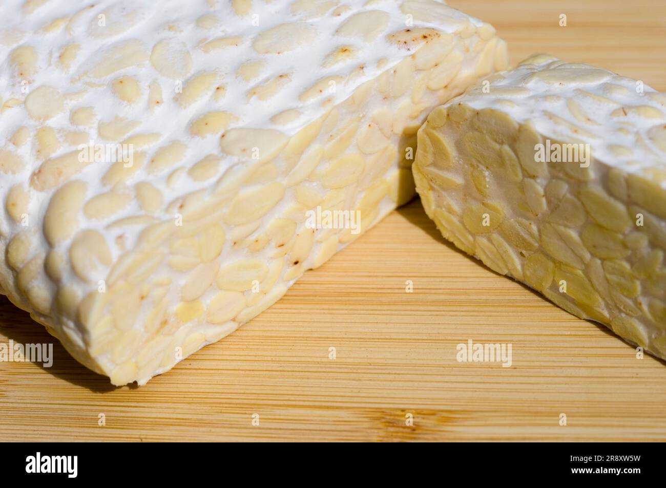 Tempeh, cuisine indonésienne traditionnelle Banque D'Images