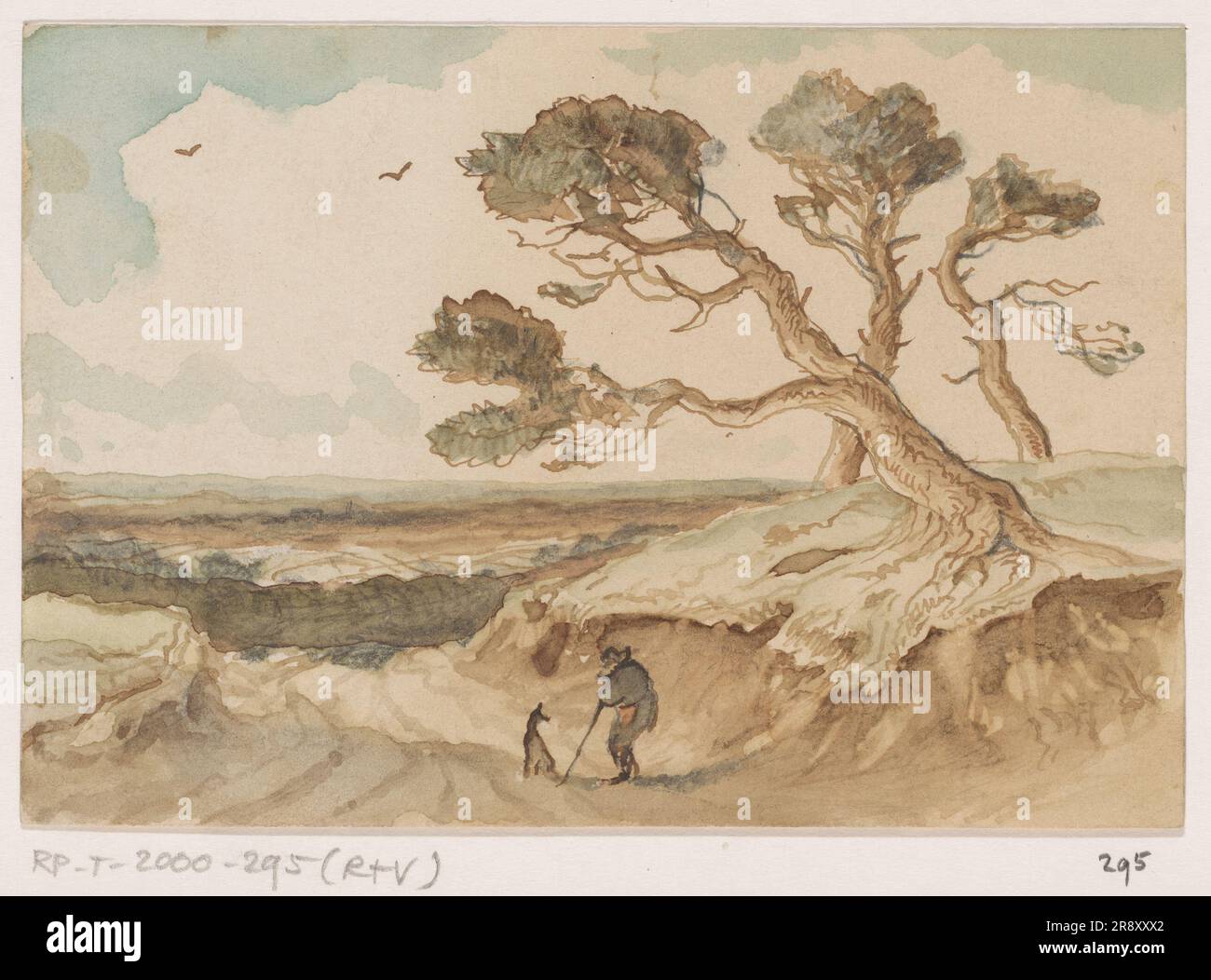 Heathland, 1880. Banque D'Images