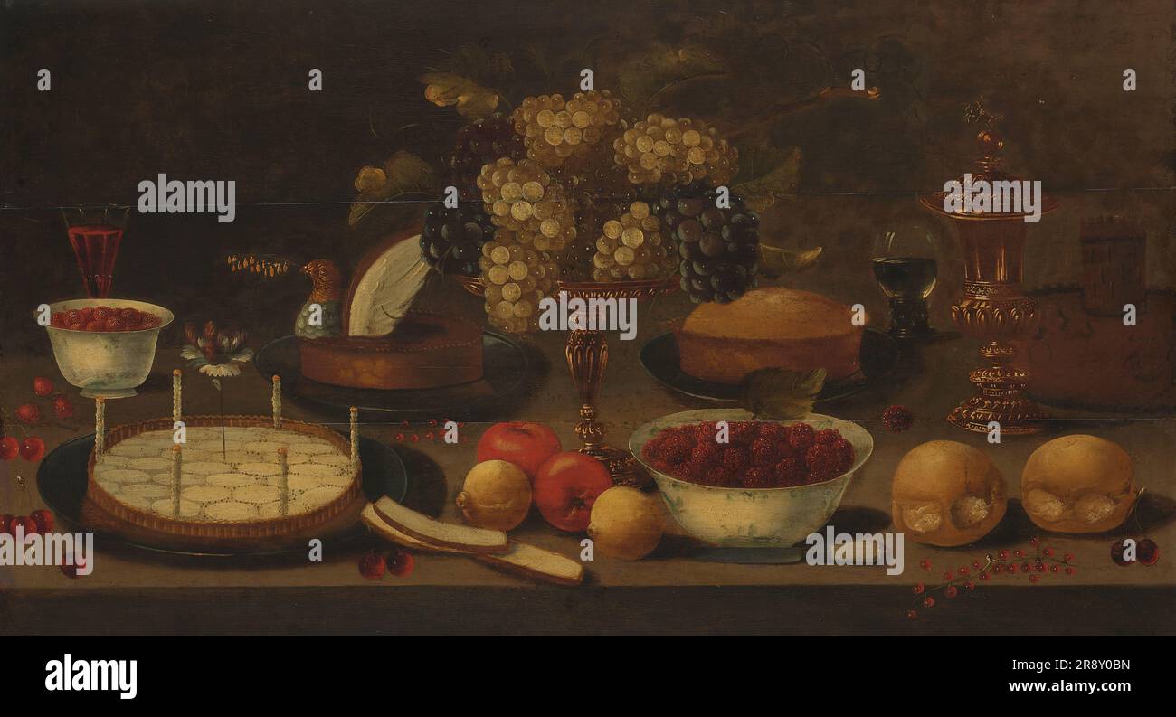 Banquet STILL Life, c.1620-c.1650. Banque D'Images