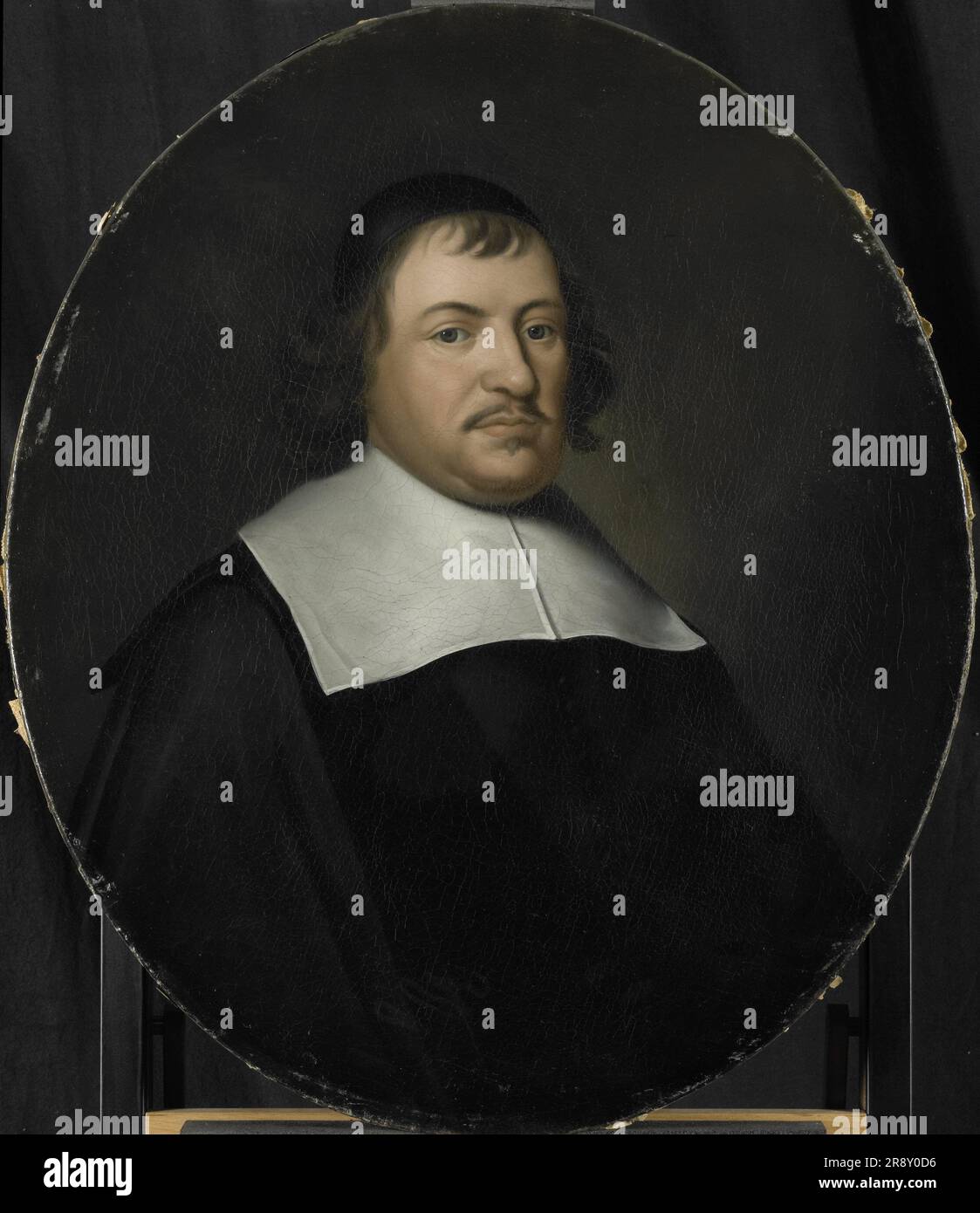 Portrait de Cornelis van den Bergh, directeur de la Chambre de Rotterdam de la Compagnie des Indes néerlandaises, élu 1659, 1695-1722. Banque D'Images