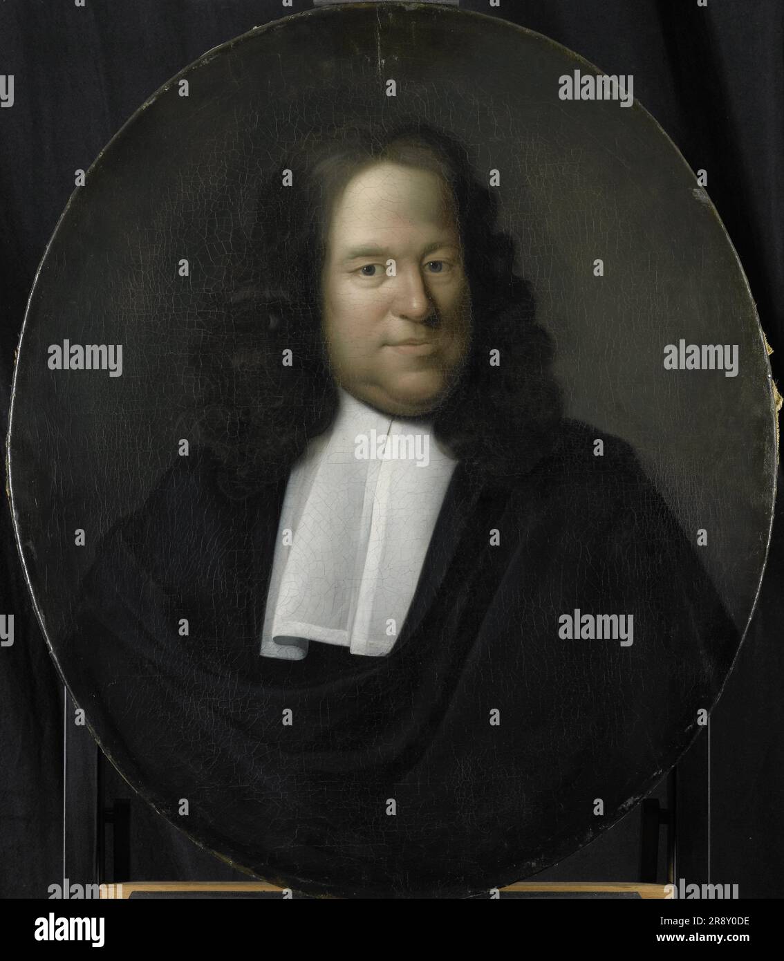 Portrait de Johan Kieviet, directeur de la Chambre de Rotterdam de la Compagnie des Indes néerlandaises, élu en 1664, 1695-1722. Banque D'Images
