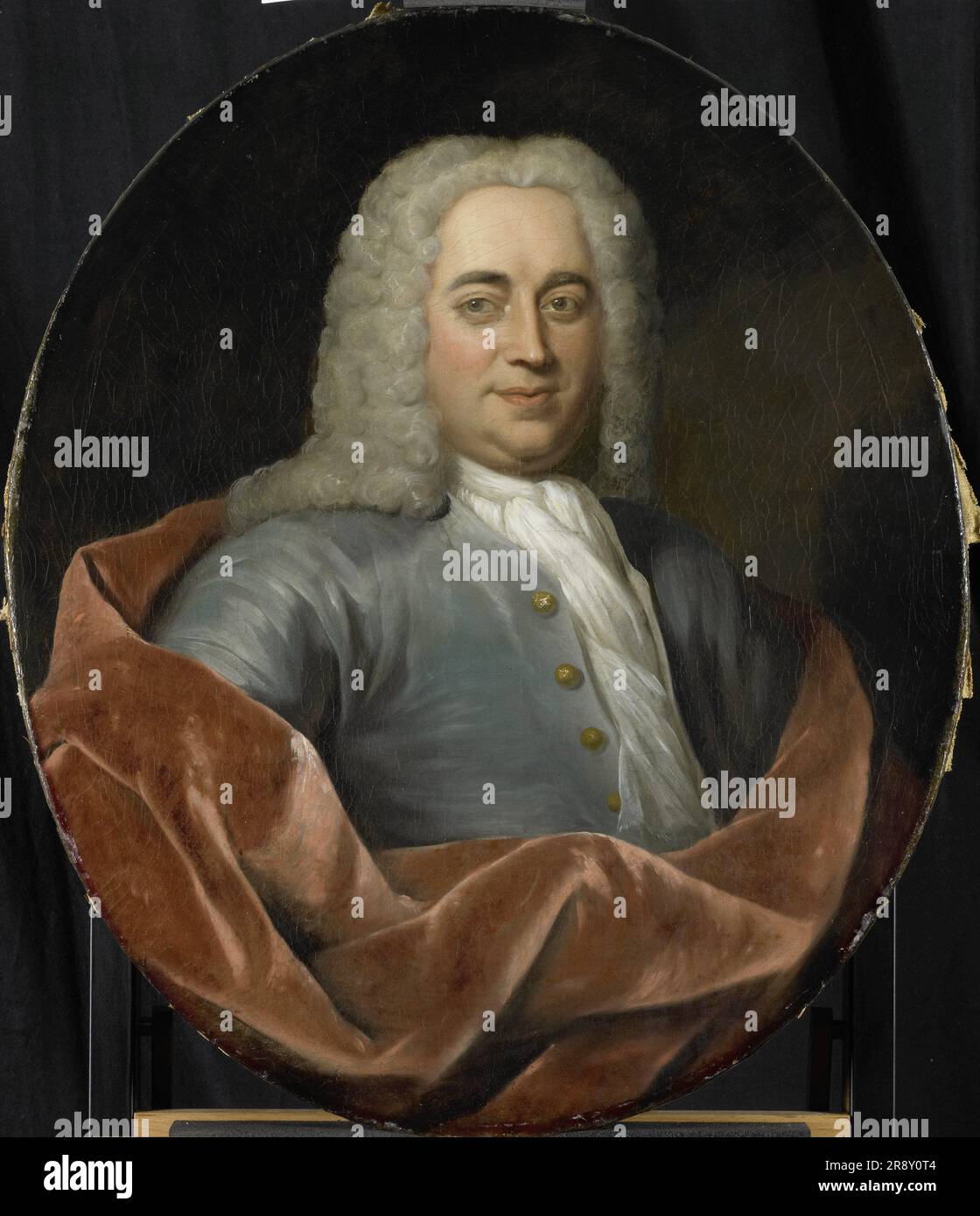Portrait de Walter Senserff, directeur de la Chambre de Rotterdam de la Dutch East India Company, élu en 1731, 1731-1772. Banque D'Images