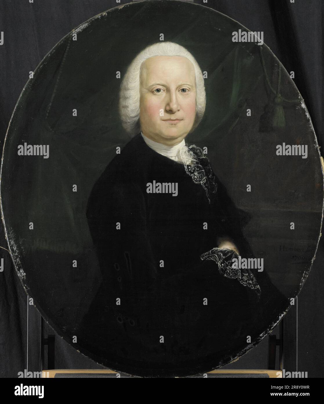 Portrait d'Adriaan du Bois, directeur de la Chambre de Rotterdam de la Compagnie des Indes néerlandaises, élu 1742, 1760. Banque D'Images