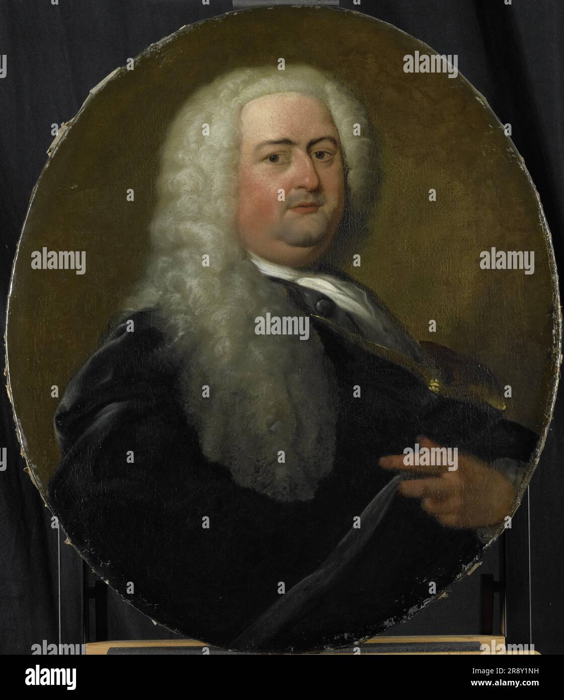 Portrait d'Adriaen Paets, directeur de la Chambre de Rotterdam de la Compagnie des Indes néerlandaises, élu 1734, 1734-1765. Banque D'Images
