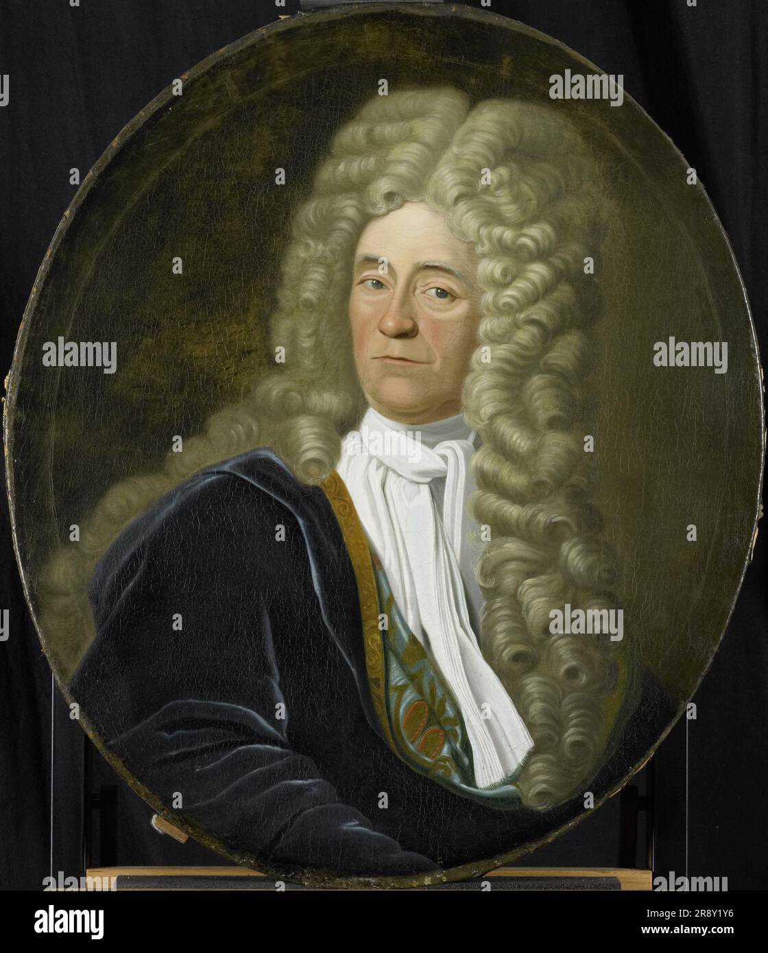 Portrait de Willem van Hogendorp, directeur de la Chambre de Rotterdam de la Compagnie des Indes néerlandaises, élu en 1692, 1700-1749. Banque D'Images