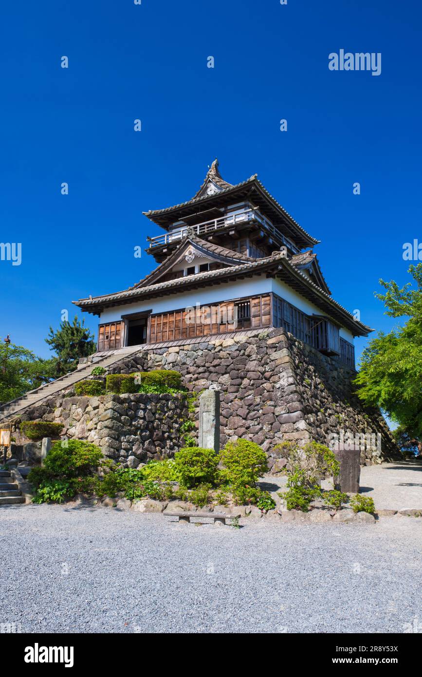 Château de Maruoka Banque D'Images