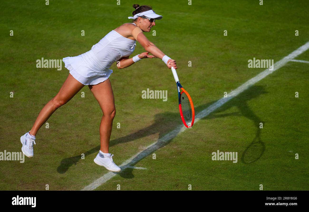 Berlin, Allemagne, 21/06/2023, Nadia Podoroska, Argentine, en action