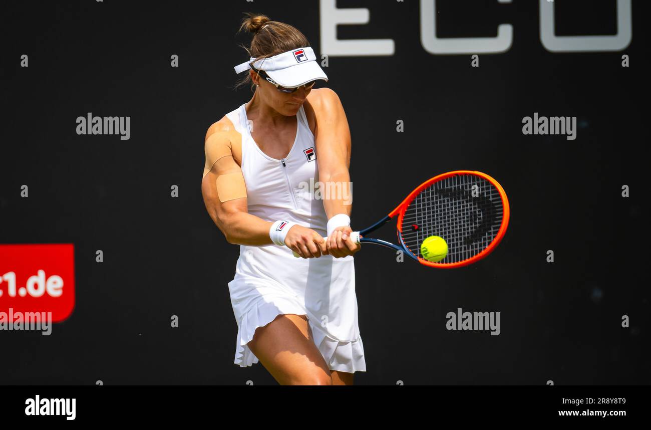 Berlin, Allemagne, 21/06/2023, Nadia Podoroska, Argentine, en action