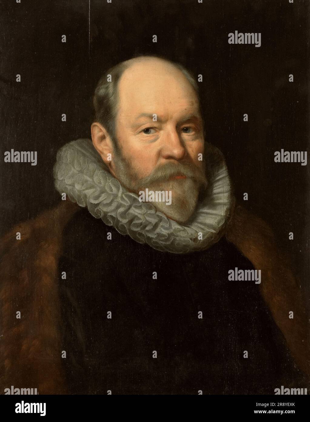 Portrait de Paulus Cornelisz van Beresteyn (1548-1625), en 1617 ou après. Banque D'Images