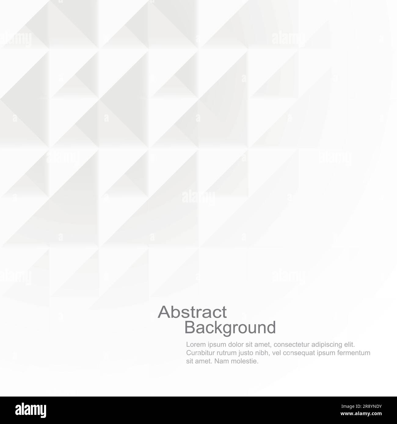 Arrière-plan abstrait de formes blanches. Illustration vectorielle Illustration de Vecteur