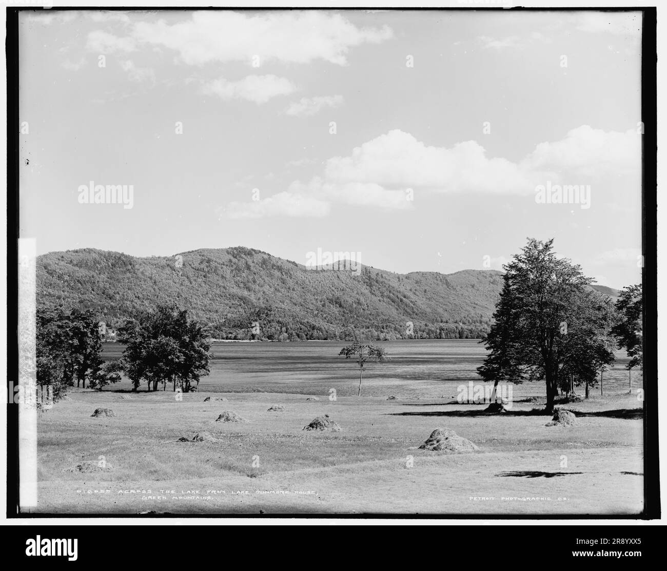 En face du lac Dunmore House, Green Mountains, entre 1900 et 1906. Banque D'Images