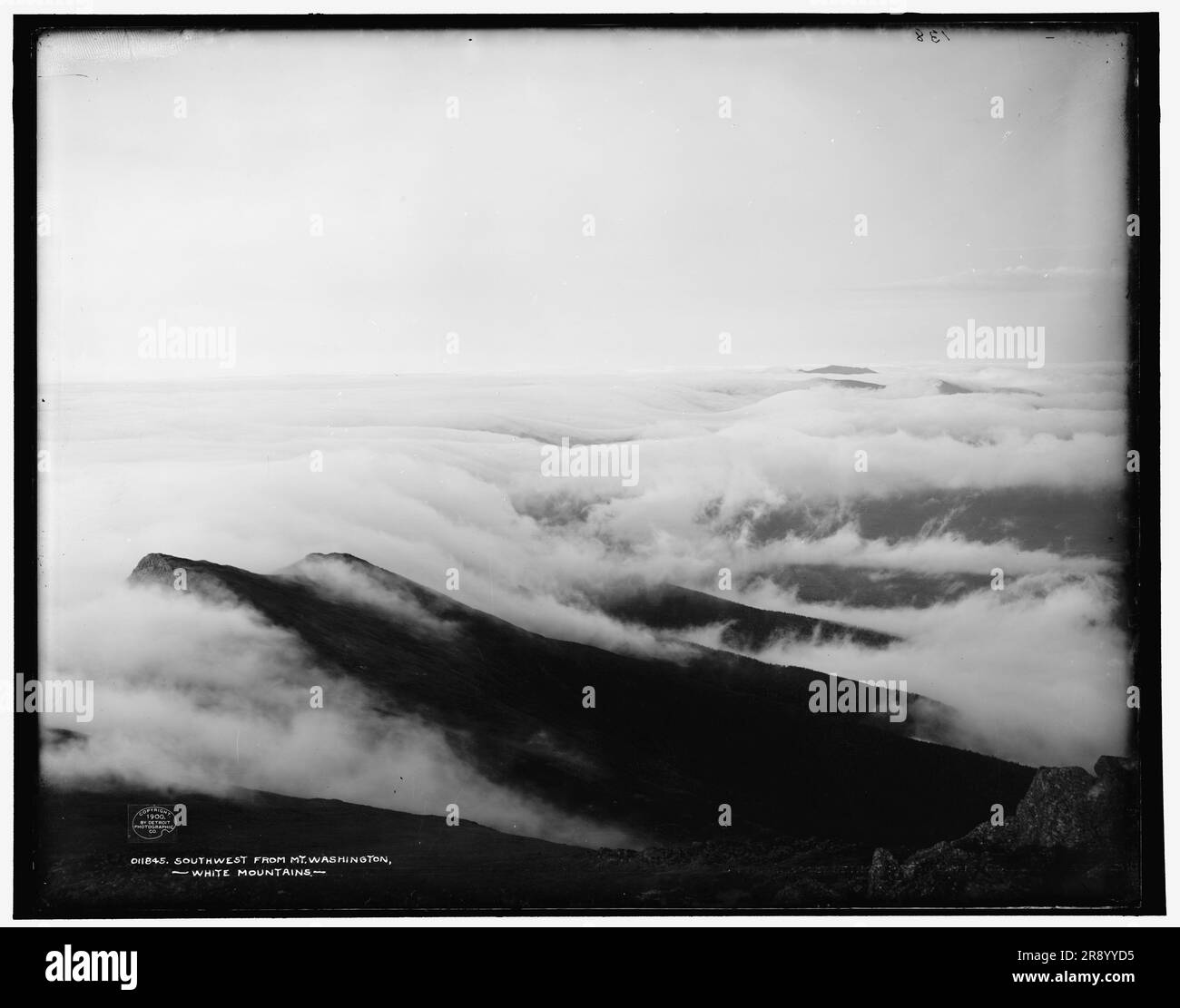 Au sud-ouest de Mt. Washington, White Mountains, C1900. Banque D'Images