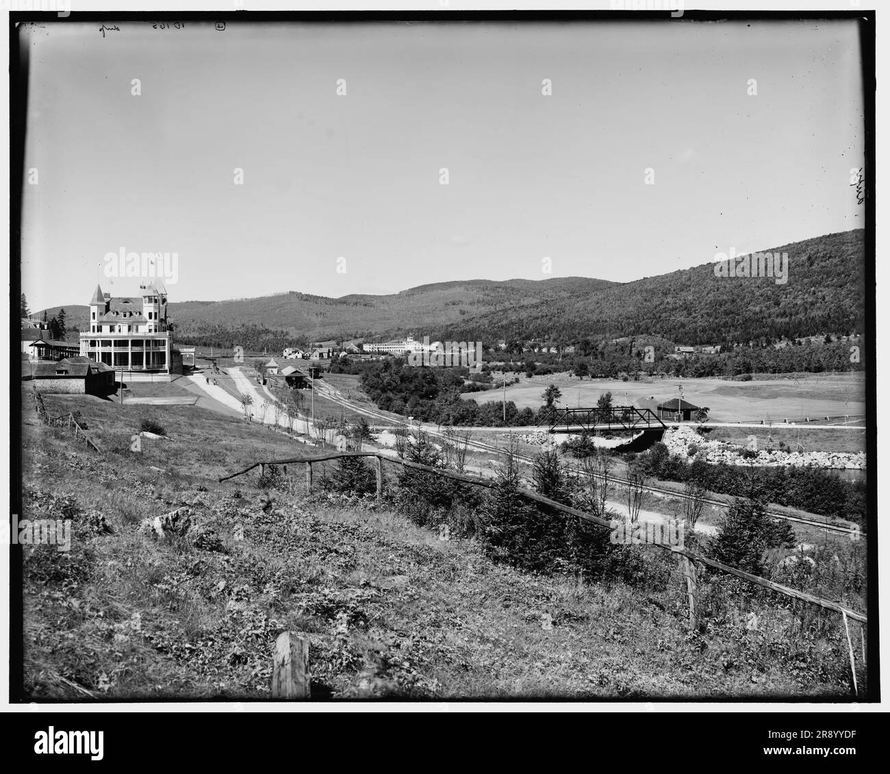 Mount Pleasant Golf Links, Mount Pleasant, New Hampshire, C1900. Banque D'Images